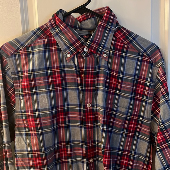 Vineyard Vines Slim Fit Murray Shirt 100% Cotton - M - Picture 1 of 3
